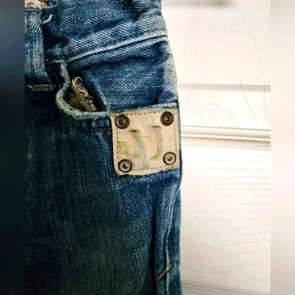 Place 1989 Infant Blue Jean's Size 12 Mos - Picture 4 of 10